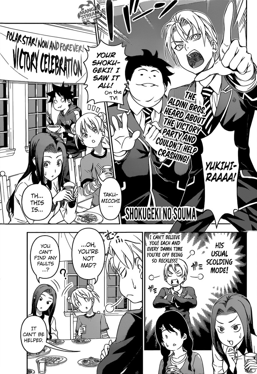 Shokugeki no Soma Chapter 149 page 2 - Chapter 149 : Heaven and Hell