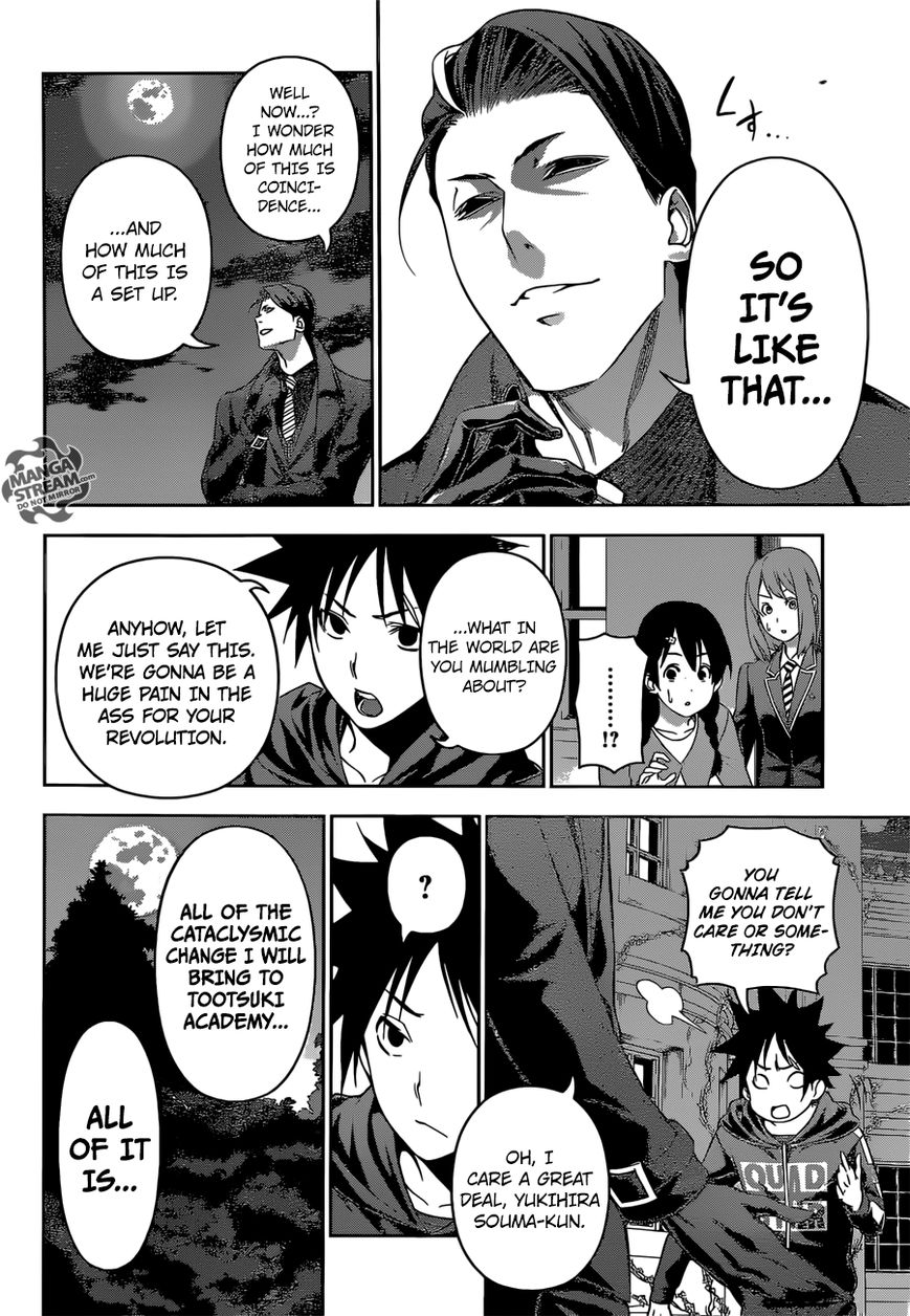 Shokugeki no Soma Chapter 151 page 10 - Chapter 151 : The Outbreak of War