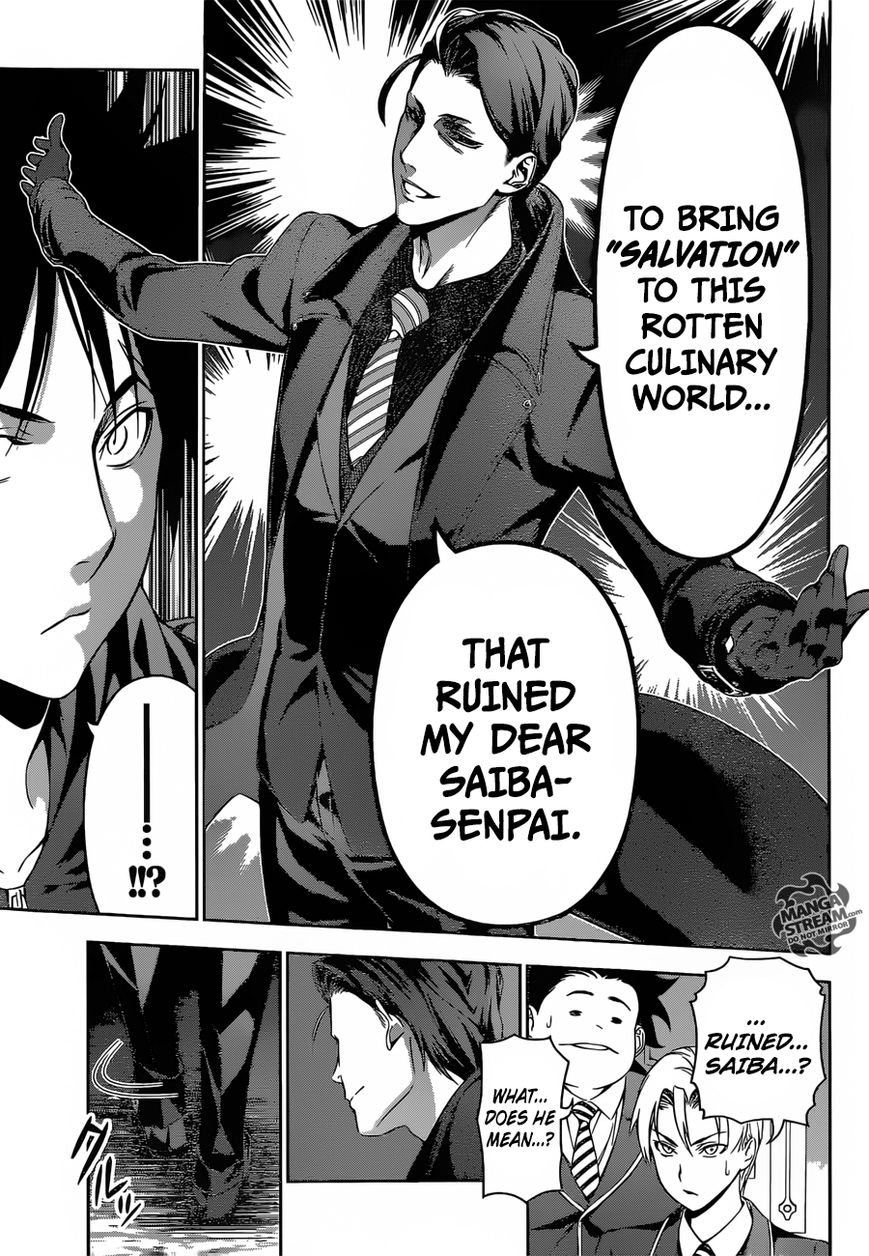 Shokugeki no Soma Chapter 151 page 11 - Chapter 151 : The Outbreak of War