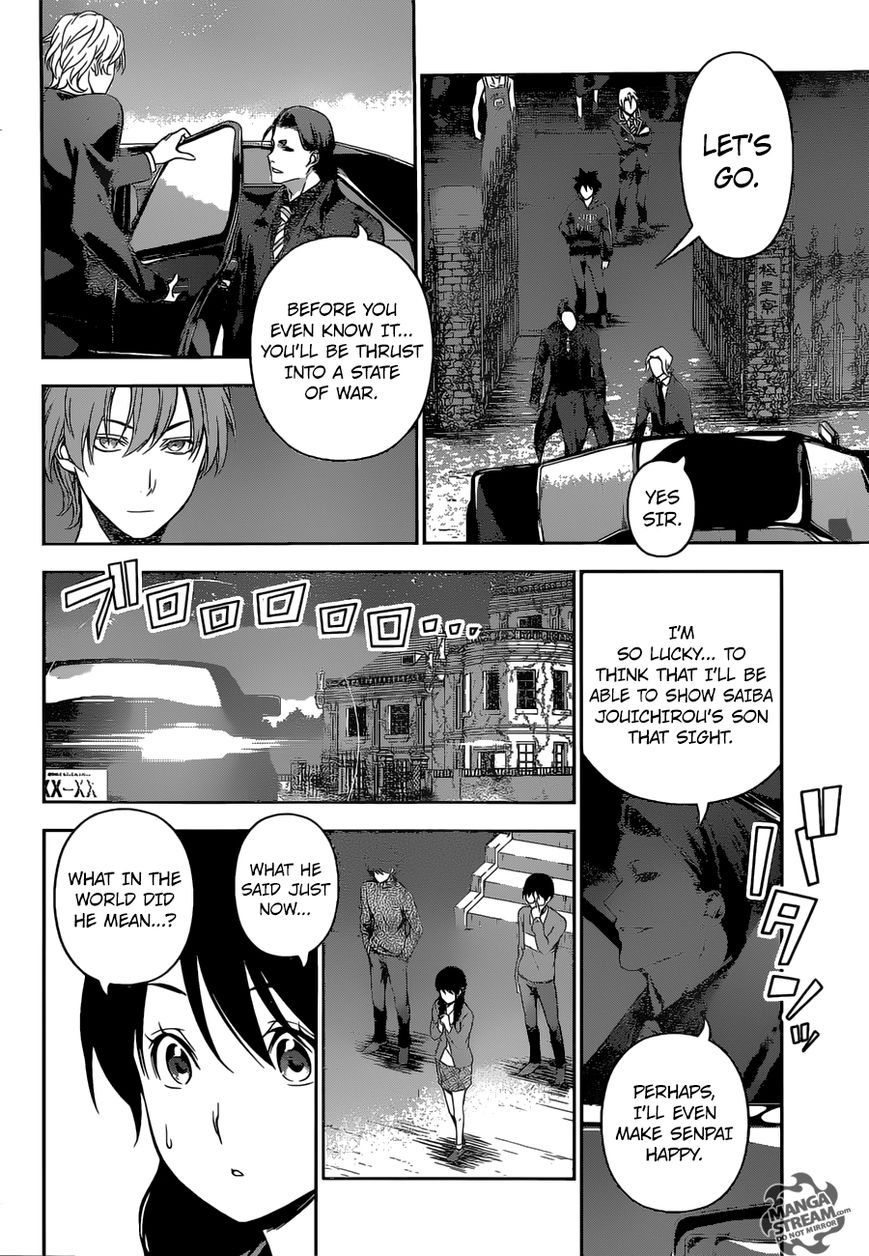 Shokugeki no Soma Chapter 151 page 12 - Chapter 151 : The Outbreak of War