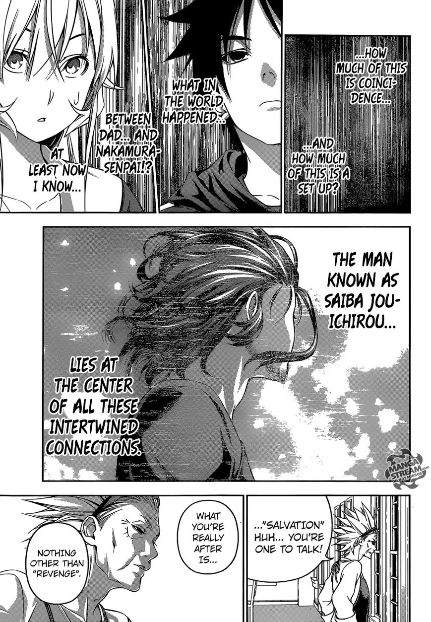 Shokugeki no Soma Chapter 151 page 13 - Chapter 151 : The Outbreak of War