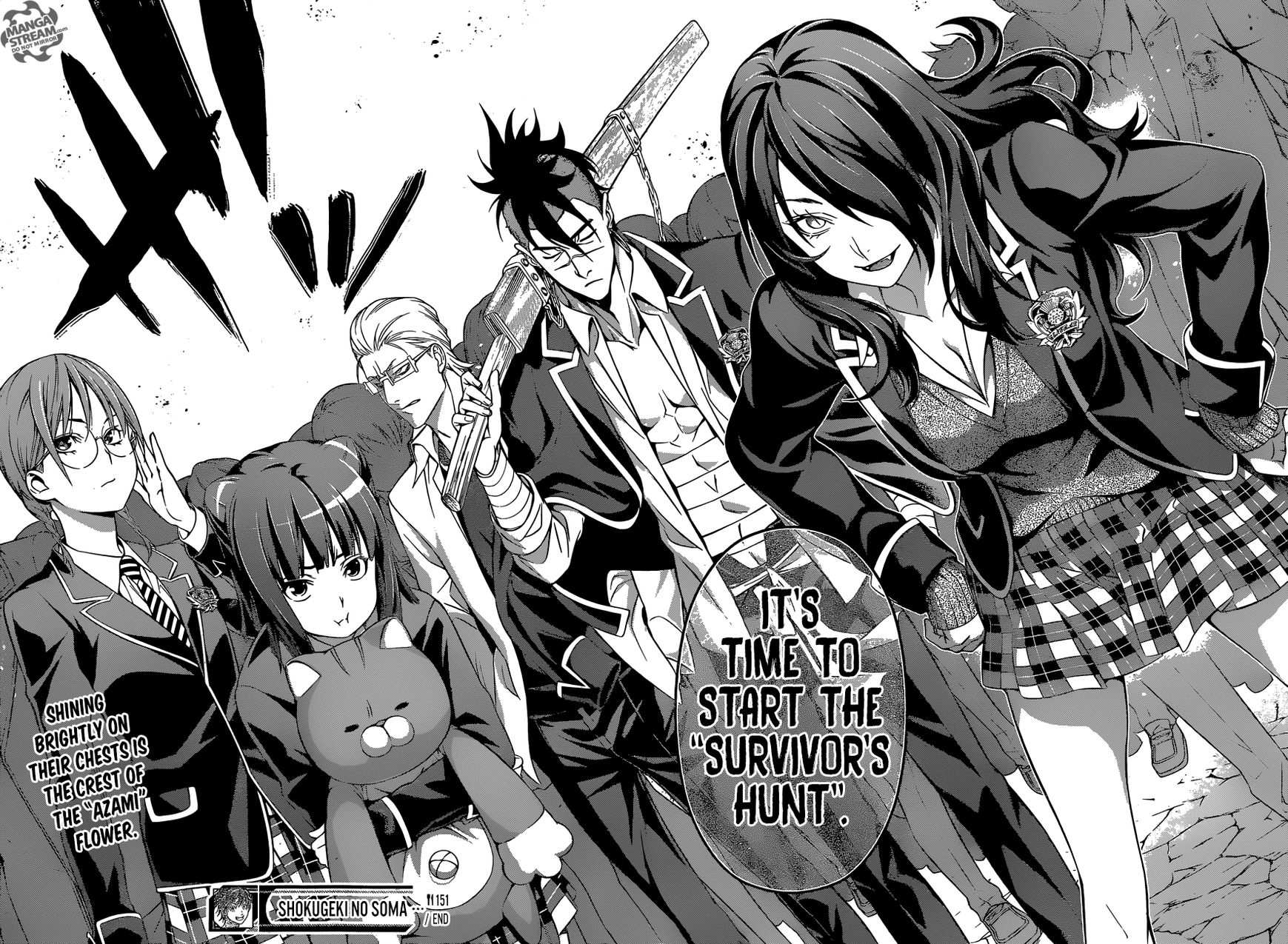 Shokugeki no Soma Chapter 151 page 20 - Chapter 151 : The Outbreak of War