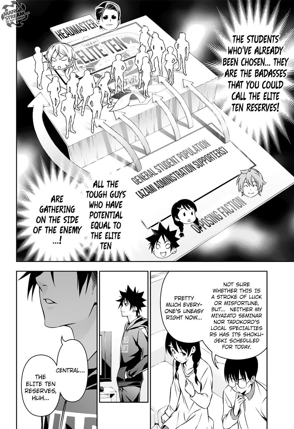 Shokugeki no Soma Chapter 152 page 10 - Chapter 152 : Reconnaissance