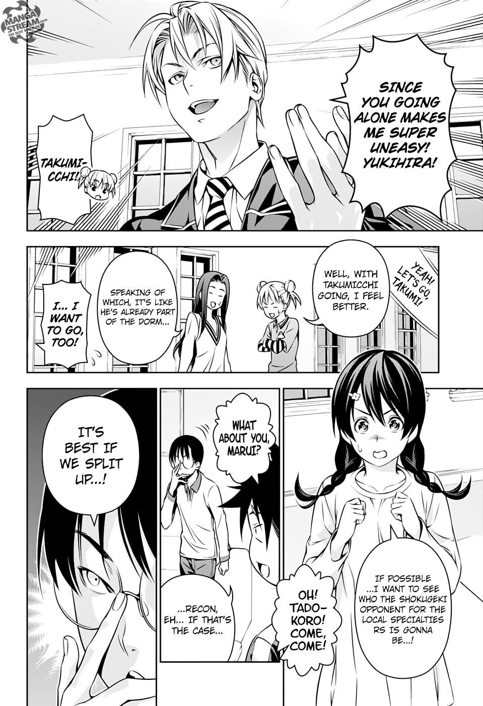 Shokugeki no Soma Chapter 152 page 12 - Chapter 152 : Reconnaissance