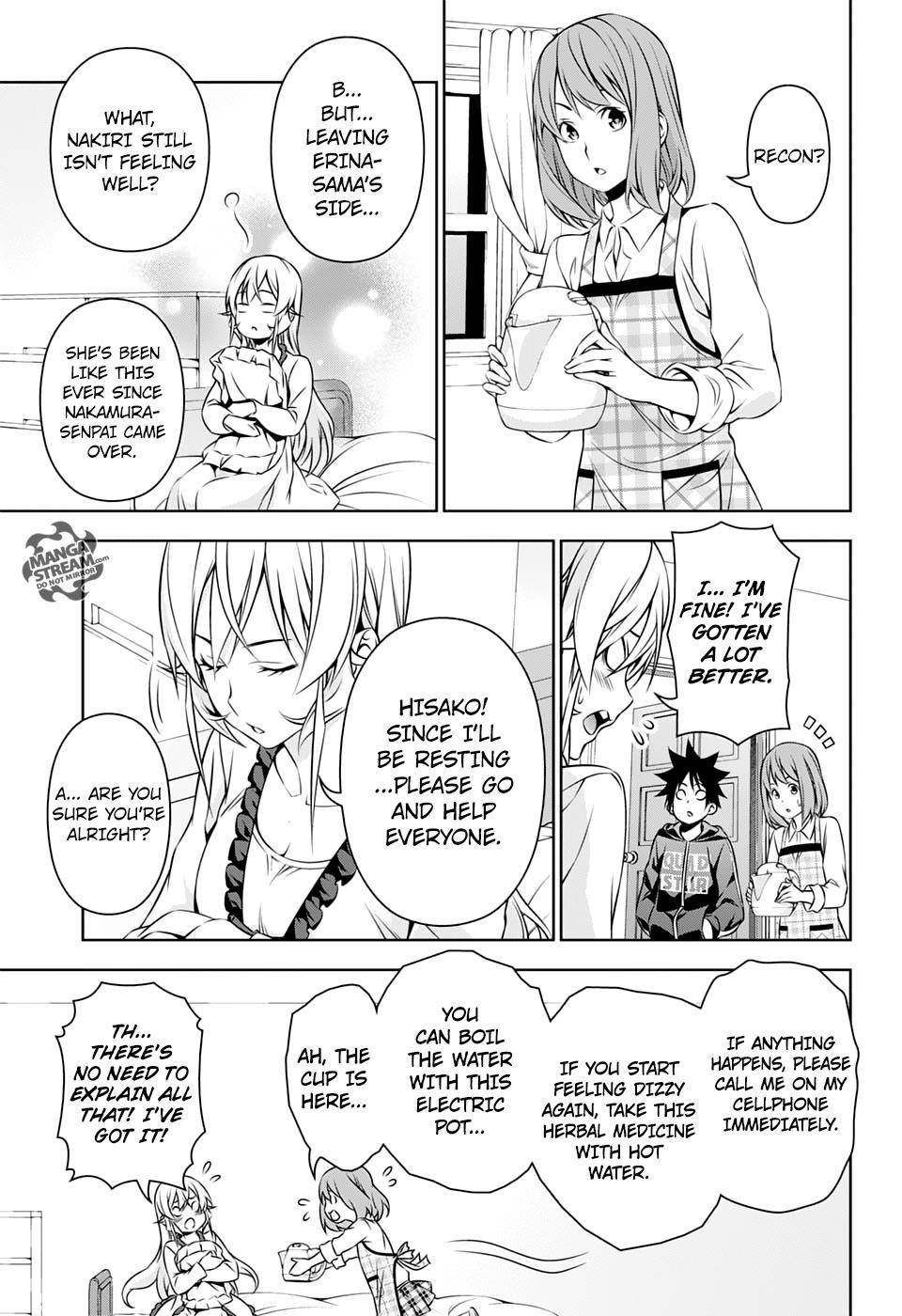 Shokugeki no Soma Chapter 152 page 15 - Chapter 152 : Reconnaissance
