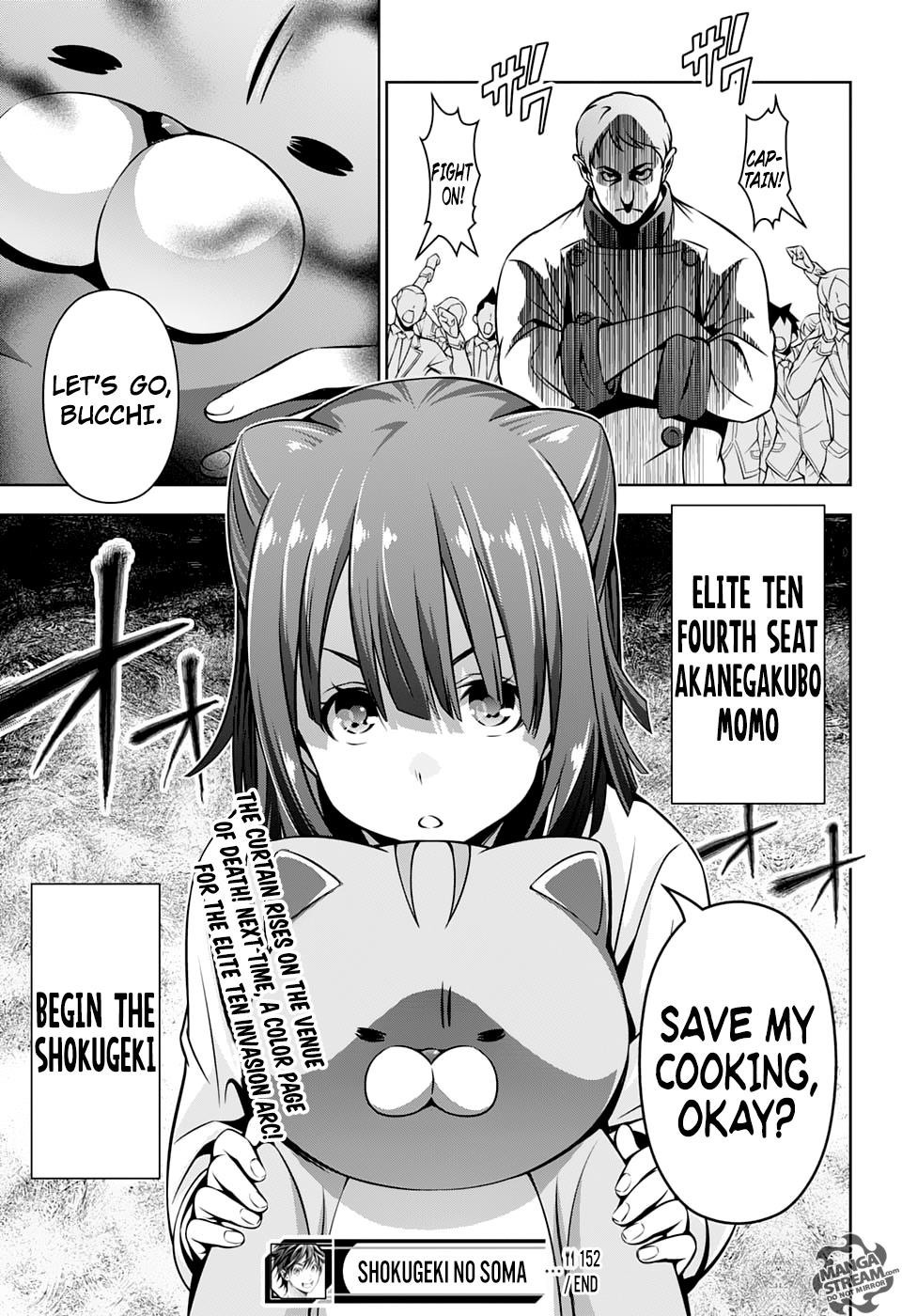 Shokugeki no Soma Chapter 152 page 22 - Chapter 152 : Reconnaissance
