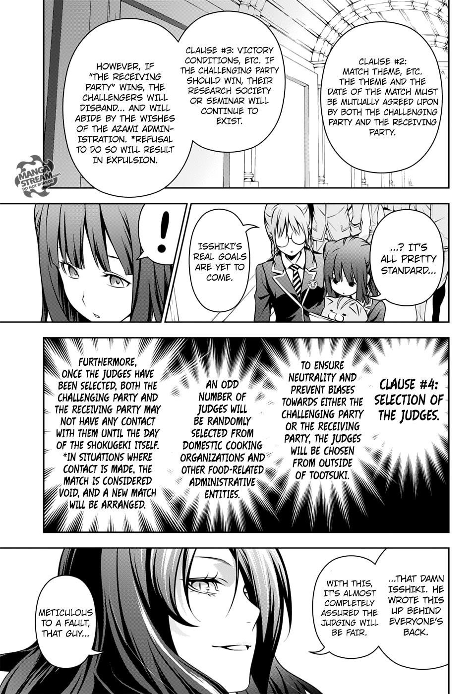 Shokugeki no Soma Chapter 152 page 7 - Chapter 152 : Reconnaissance