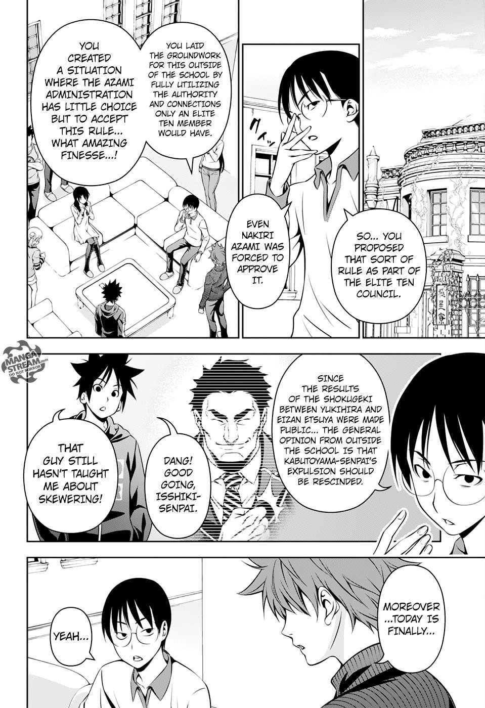 Shokugeki no Soma Chapter 152 page 8 - Chapter 152 : Reconnaissance