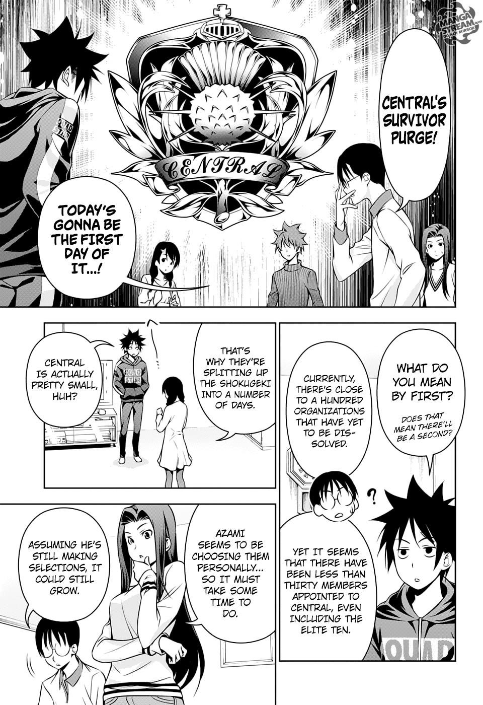 Shokugeki no Soma Chapter 152 page 9 - Chapter 152 : Reconnaissance