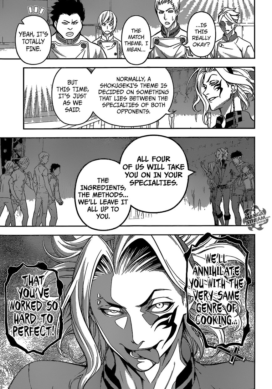 Shokugeki no Soma Chapter 153 page 16 - Chapter 153 : The Venue of Death