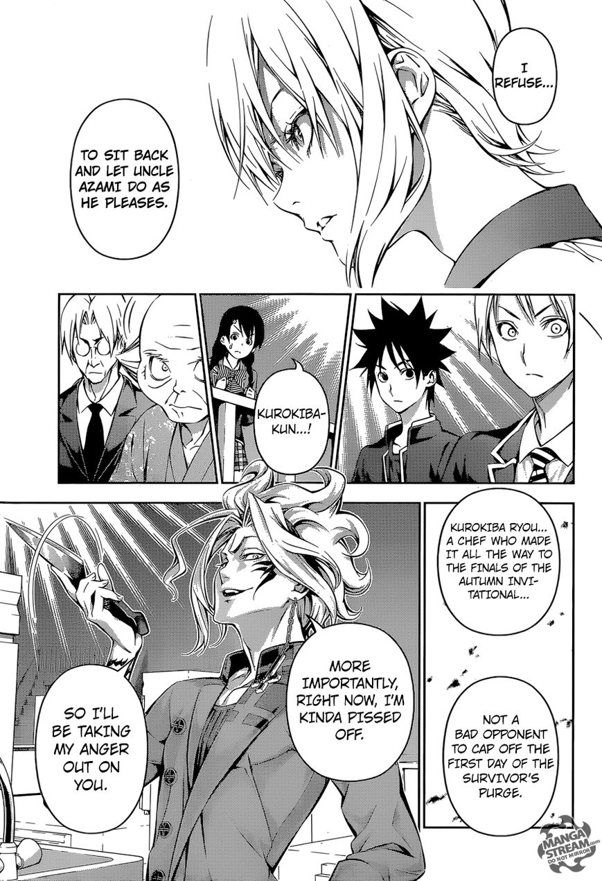 Shokugeki no Soma Chapter 154 page 18 - Chapter 154 : With Fangs Bared