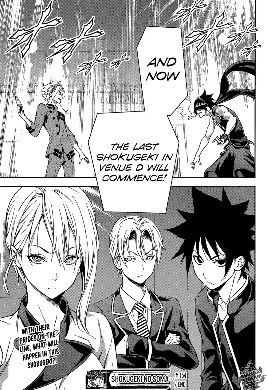 Shokugeki no Soma Chapter 154 page 20 - Chapter 154 : With Fangs Bared
