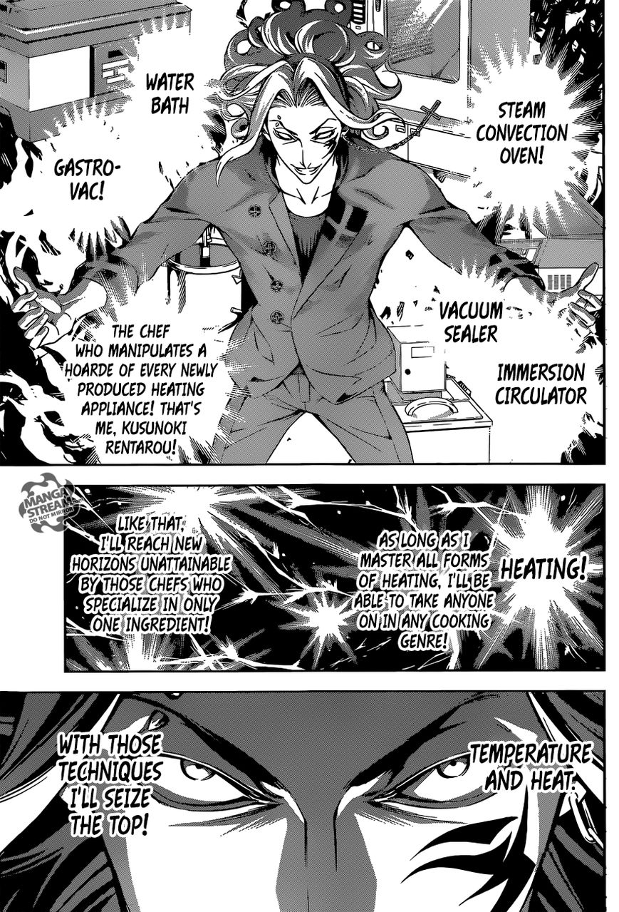 Shokugeki no Soma Chapter 156 page 10 - Chapter 156 : Absolute Thermal Sense