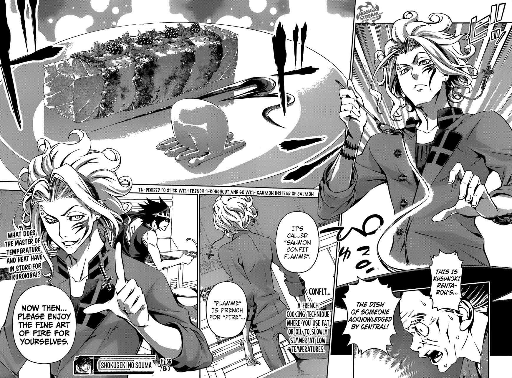 Shokugeki no Soma Chapter 156 page 19 - Chapter 156 : Absolute Thermal Sense