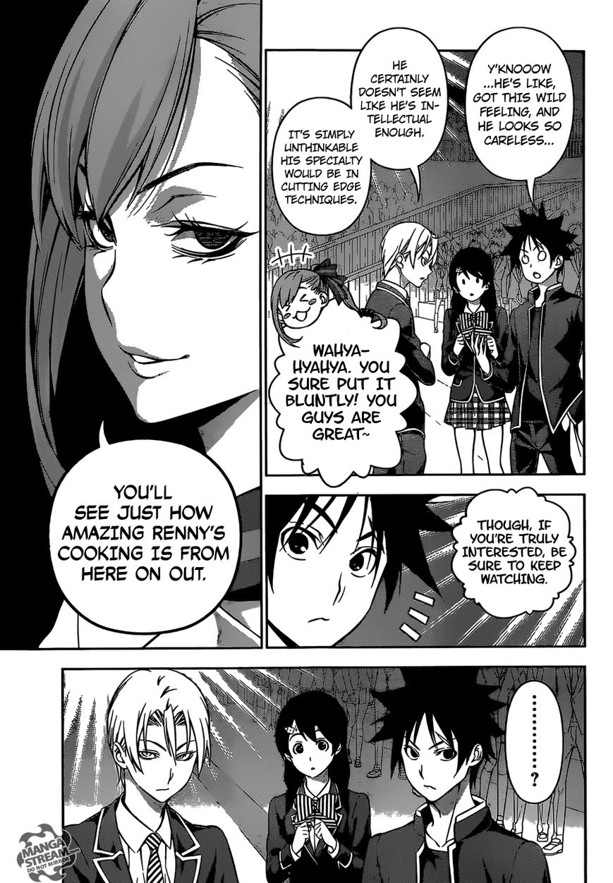 Shokugeki no Soma Chapter 156 page 6 - Chapter 156 : Absolute Thermal Sense