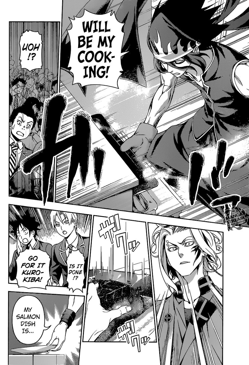 Shokugeki no Soma Chapter 157 page 11 - Chapter 157 : The Salmon Dances