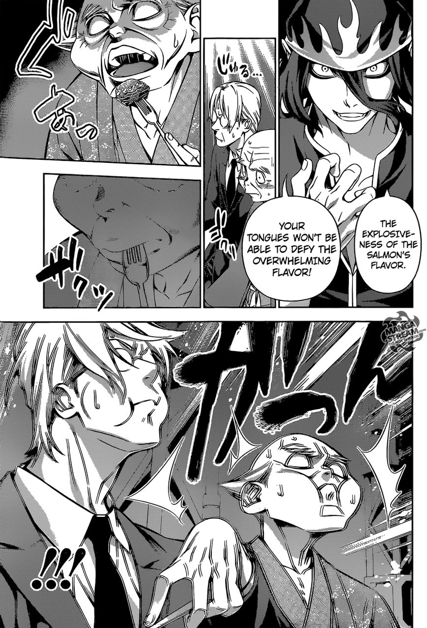 Shokugeki no Soma Chapter 157 page 14 - Chapter 157 : The Salmon Dances