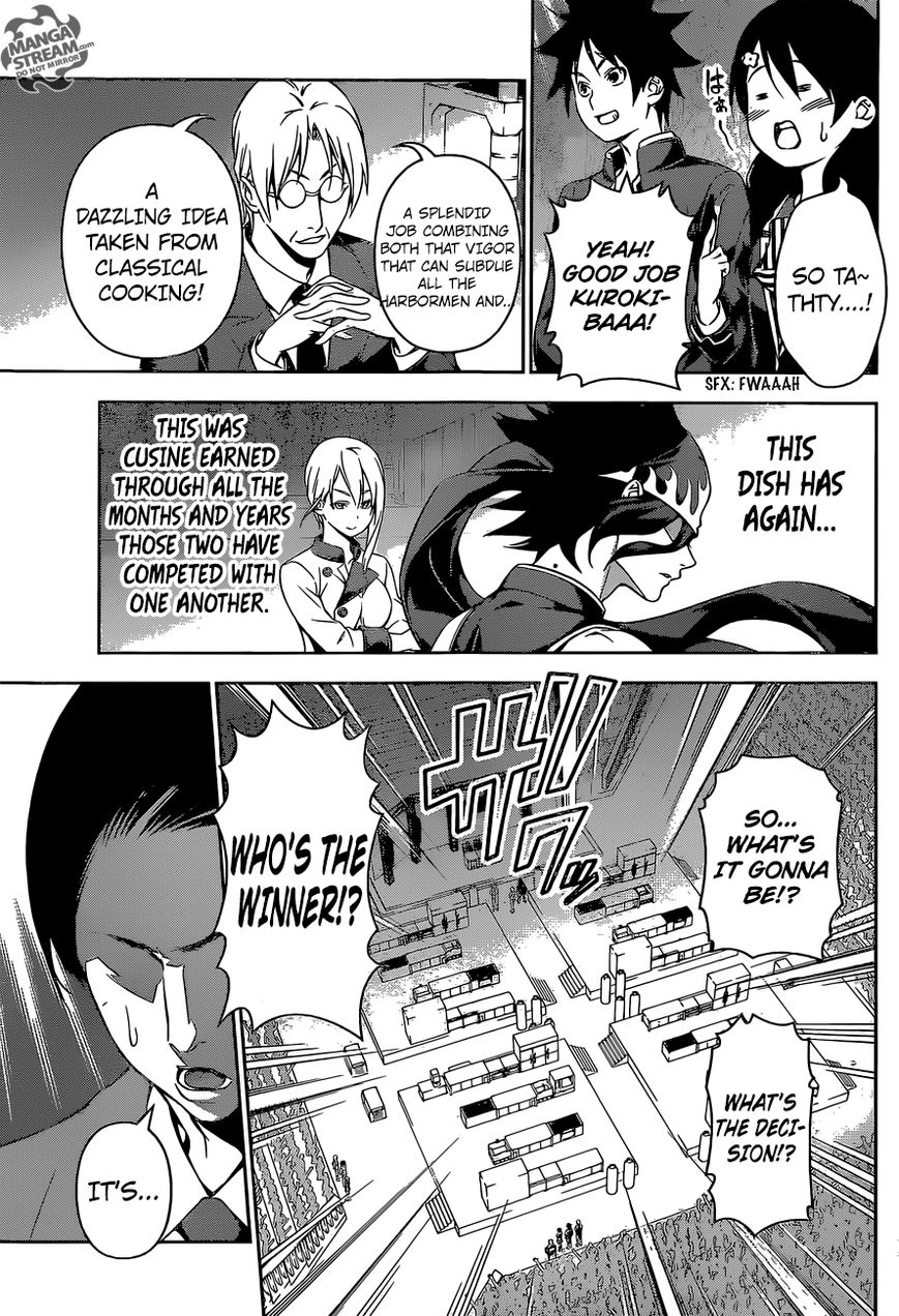 Shokugeki no Soma Chapter 157 page 18 - Chapter 157 : The Salmon Dances