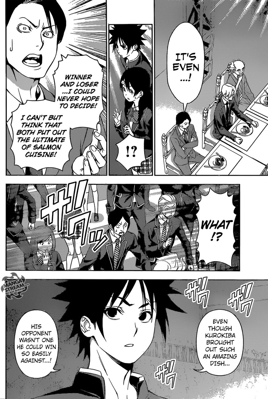 Shokugeki no Soma Chapter 157 page 19 - Chapter 157 : The Salmon Dances
