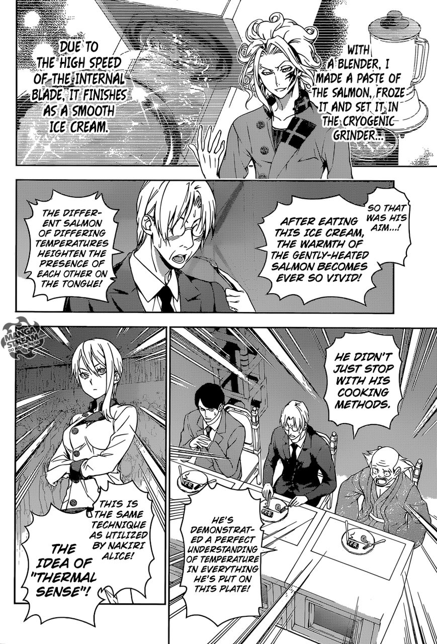Shokugeki no Soma Chapter 157 page 7 - Chapter 157 : The Salmon Dances