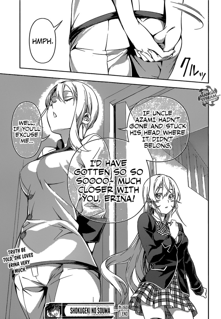 Shokugeki no Soma Chapter 160 page 20 - Chapter 160 : Alice's Feelings