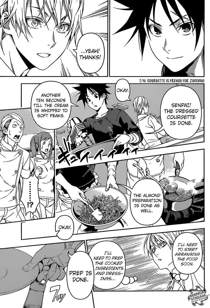 Shokugeki no Soma Chapter 161 page 15 - Chapter 161 : Contest