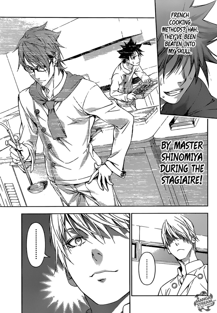 Shokugeki no Soma Chapter 161 page 17 - Chapter 161 : Contest