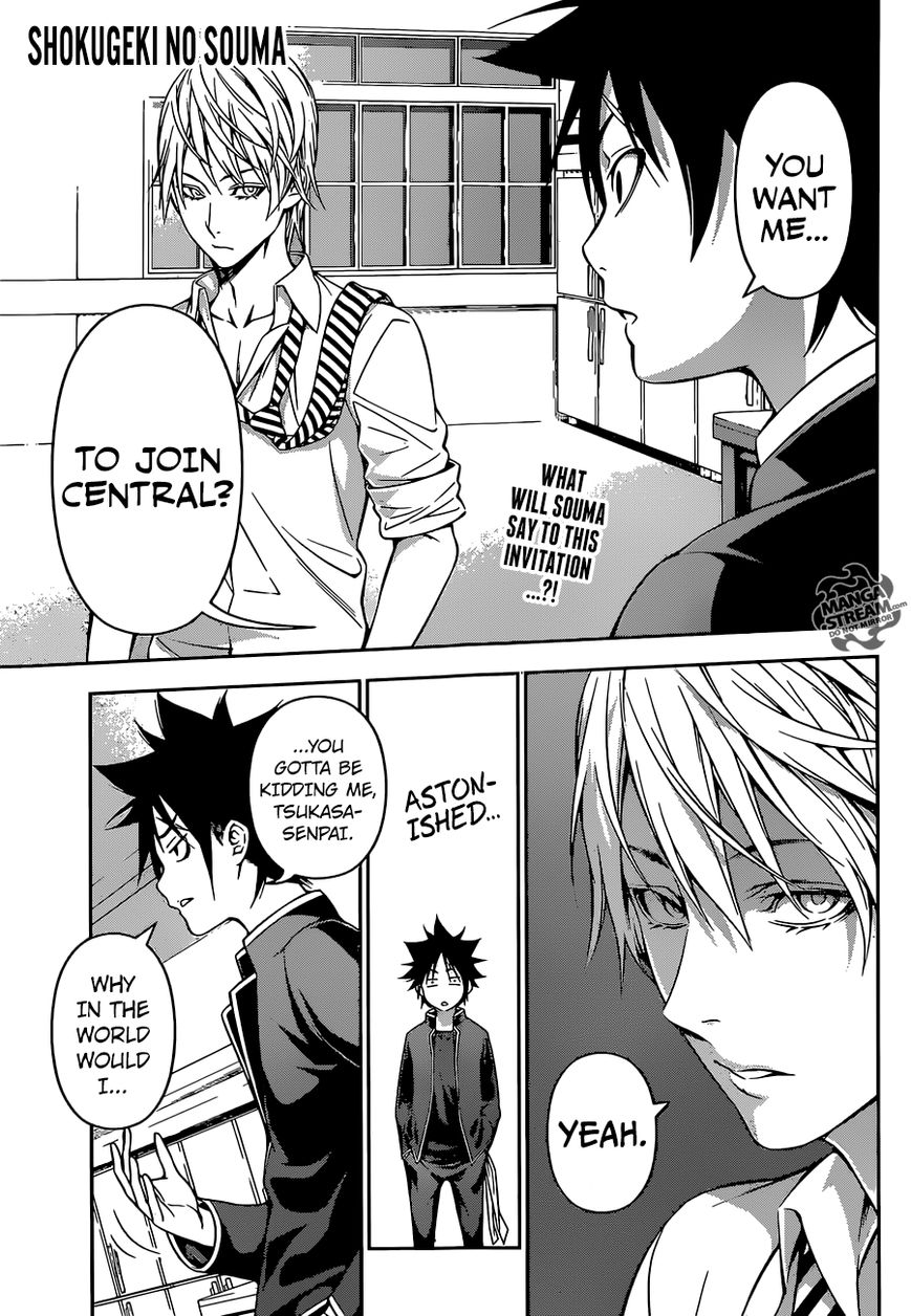Shokugeki no Soma Chapter 162 page 1 - Chapter 162 : I