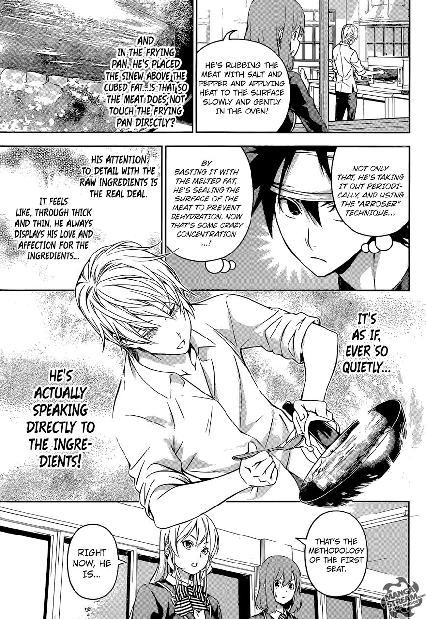 Shokugeki no Soma Chapter 163 page 11 - Chapter 163 : The One Who Aims For The Summit