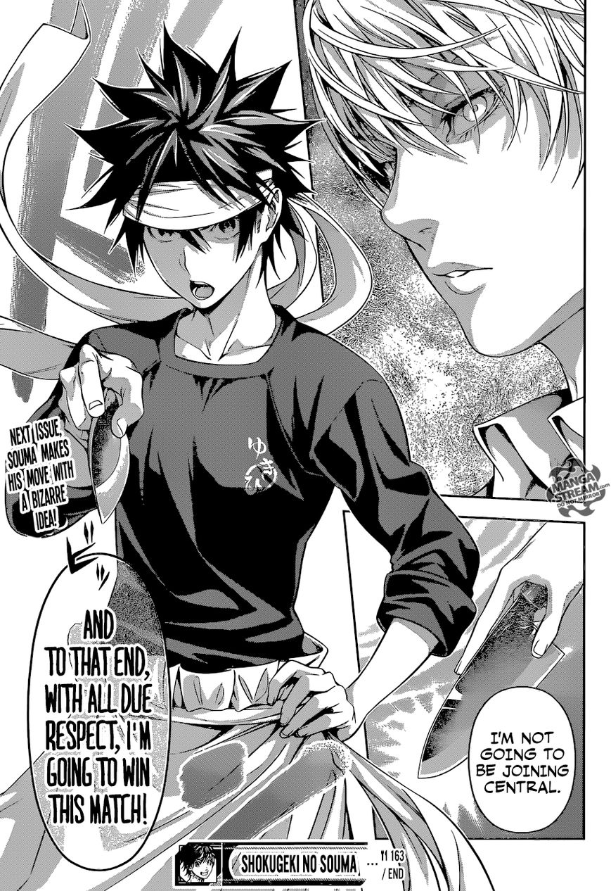 Shokugeki no Soma Chapter 163 page 23 - Chapter 163 : The One Who Aims For The Summit