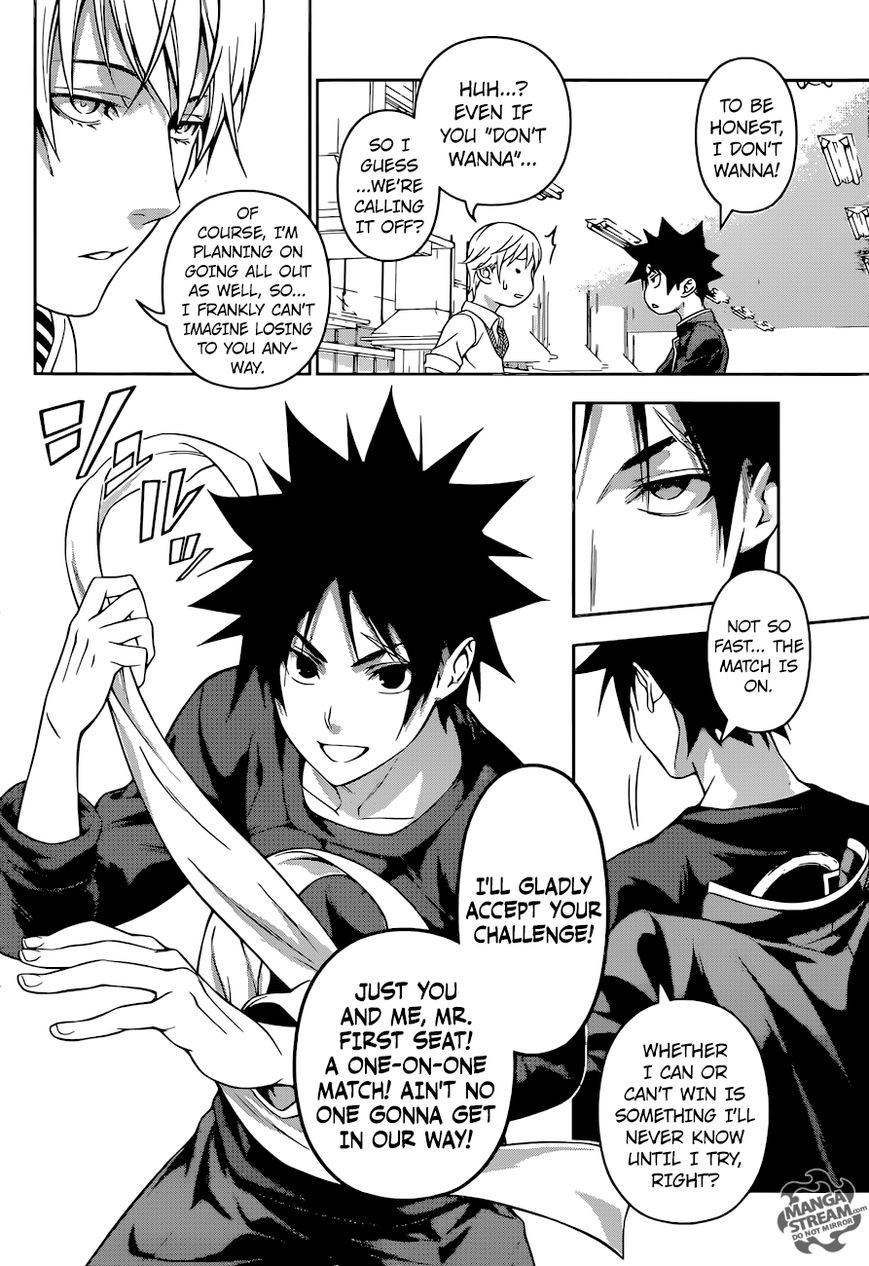 Shokugeki no Soma Chapter 163 page 6 - Chapter 163 : The One Who Aims For The Summit