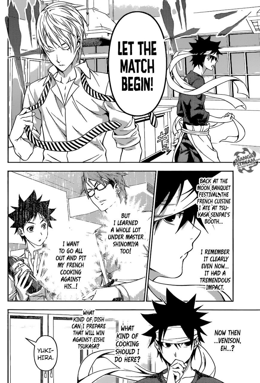 Shokugeki no Soma Chapter 163 page 8 - Chapter 163 : The One Who Aims For The Summit