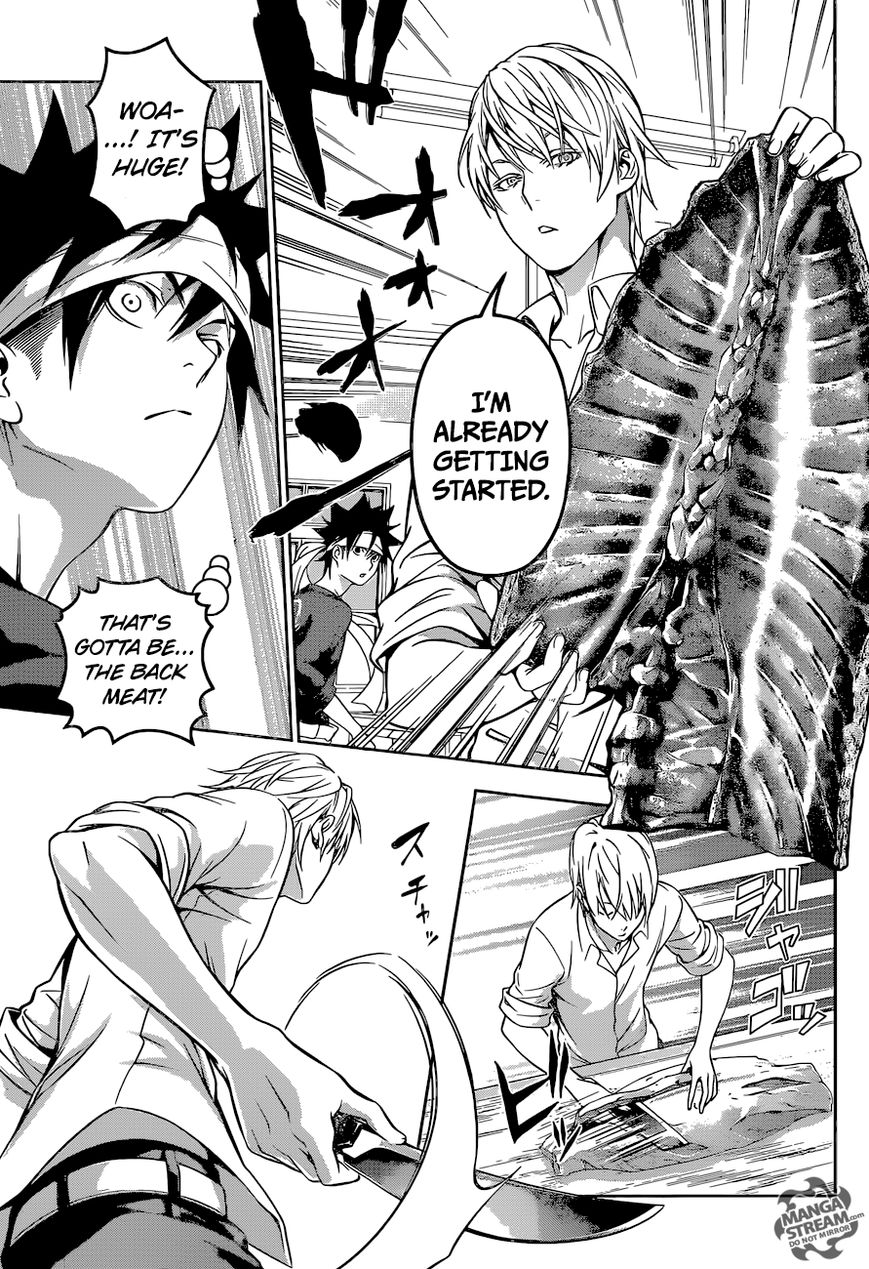Shokugeki no Soma Chapter 163 page 9 - Chapter 163 : The One Who Aims For The Summit