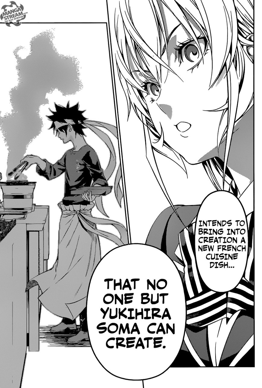 Shokugeki no Soma Chapter 164 page 13 - Chapter 164 : Master and Disciple