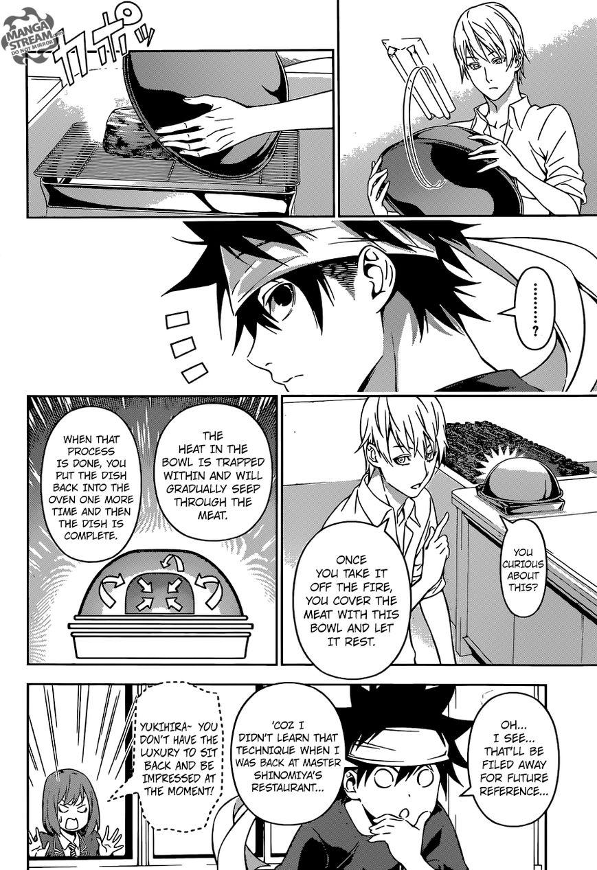 Shokugeki no Soma Chapter 164 page 8 - Chapter 164 : Master and Disciple