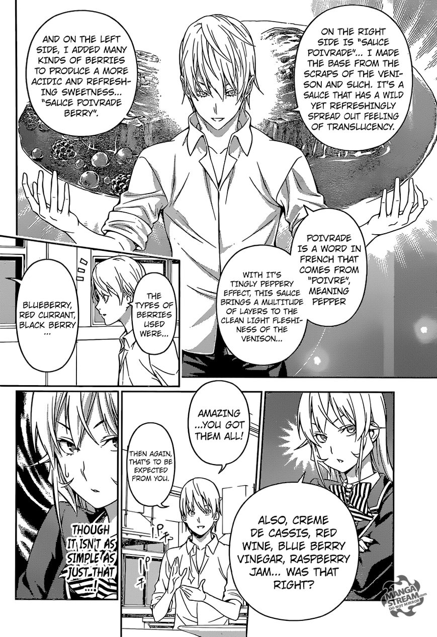 Shokugeki no Soma Chapter 165 page 16 - Chapter 165 : Two Faces