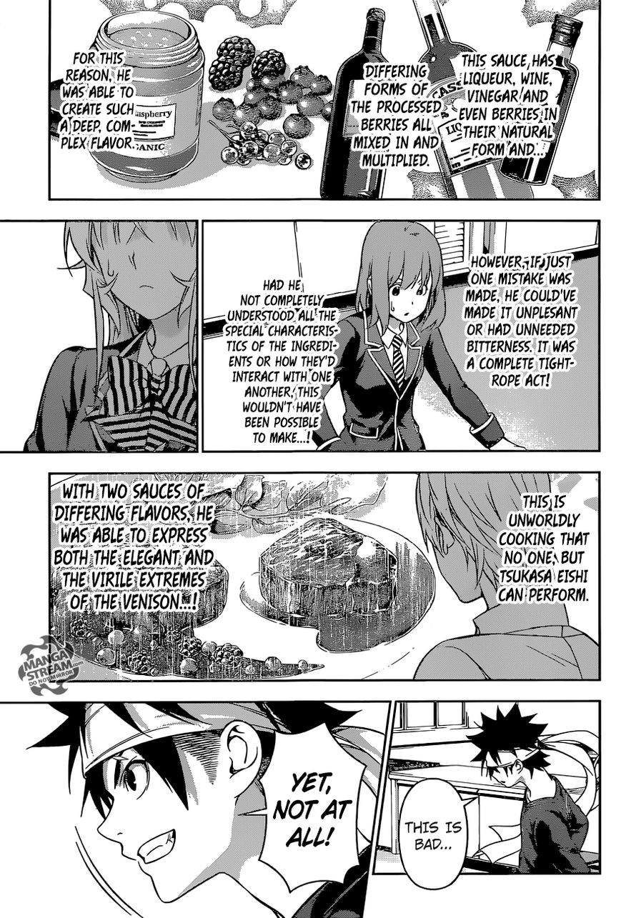 Shokugeki no Soma Chapter 165 page 17 - Chapter 165 : Two Faces