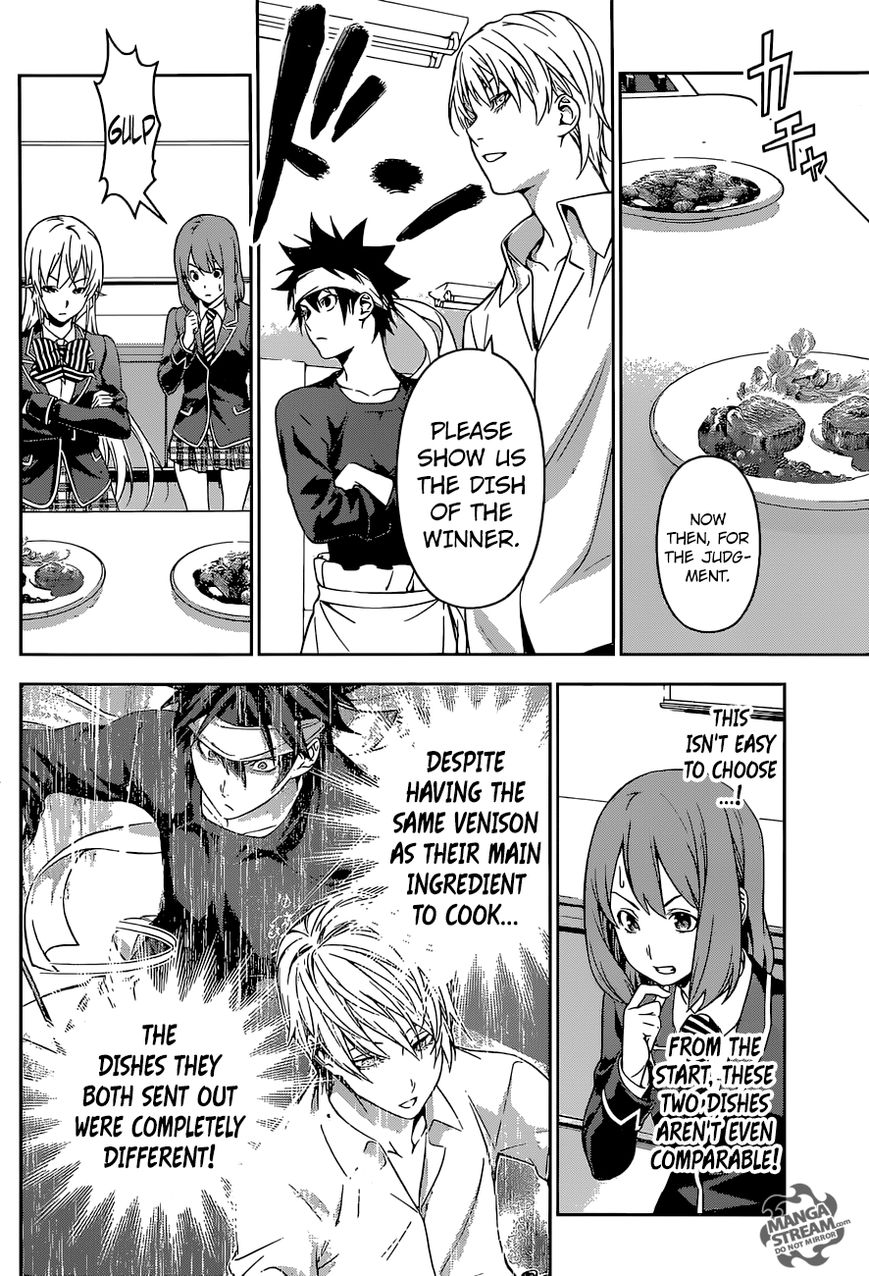 Shokugeki no Soma Chapter 165 page 18 - Chapter 165 : Two Faces
