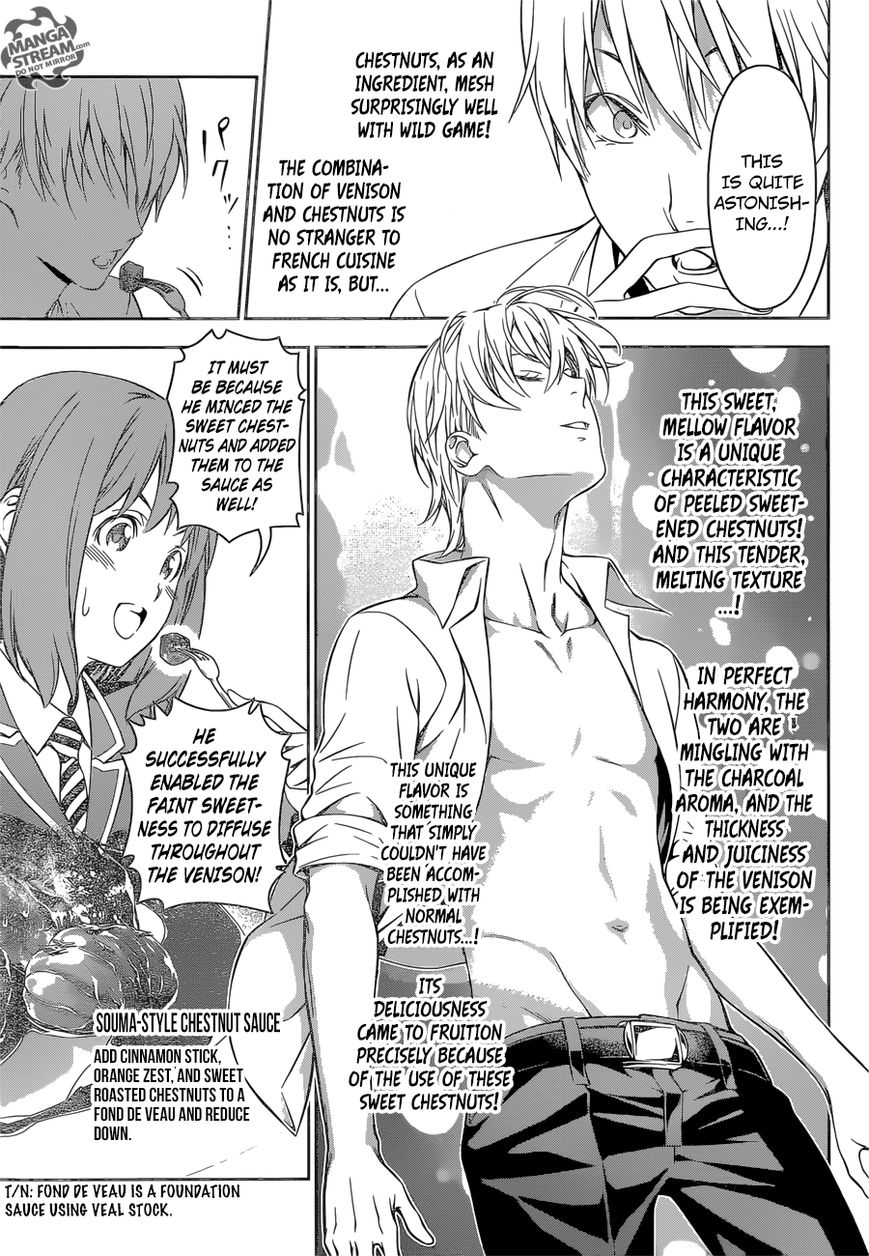 Shokugeki no Soma Chapter 165 page 8 - Chapter 165 : Two Faces