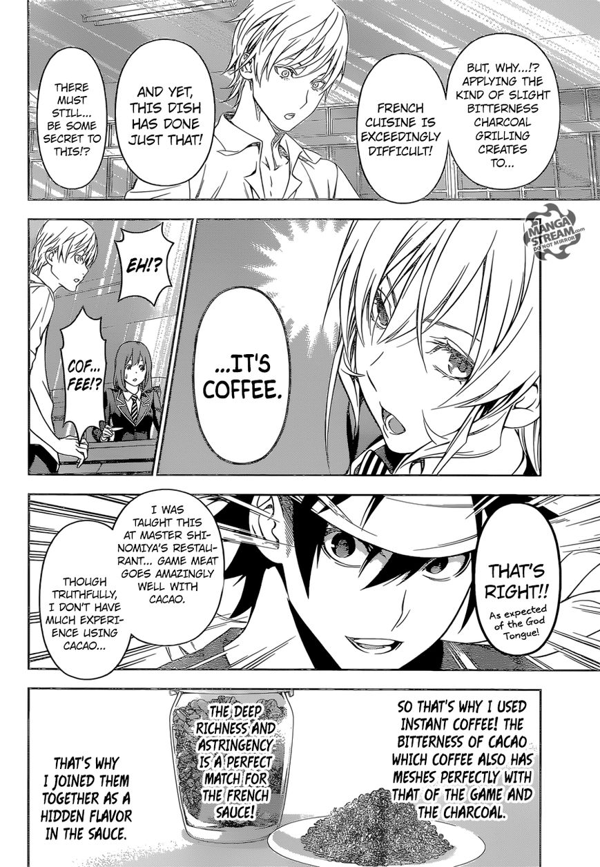 Shokugeki no Soma Chapter 165 page 9 - Chapter 165 : Two Faces