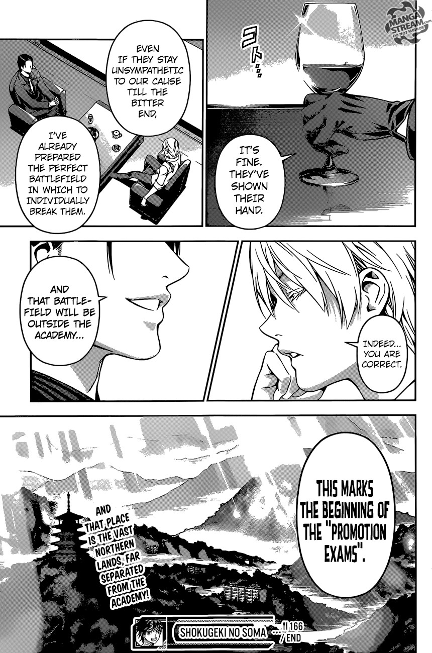 Shokugeki no Soma Chapter 166 page 20 - Chapter 166 : Overpower