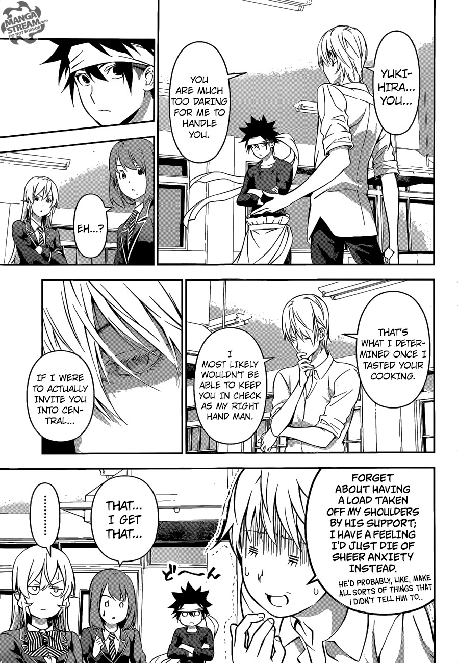 Shokugeki no Soma Chapter 166 page 7 - Chapter 166 : Overpower