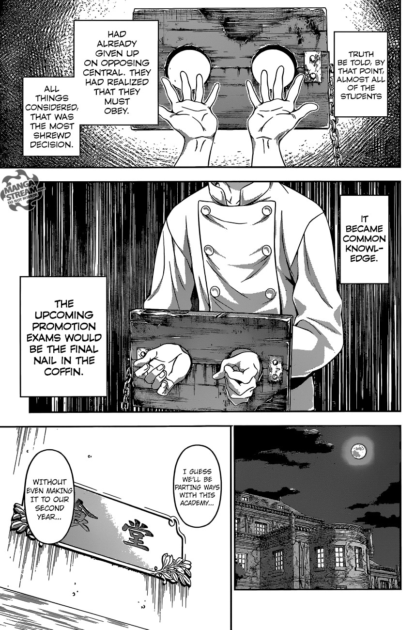 Shokugeki no Soma Chapter 167 page 13 - Chapter 167 : A Reminded Face and A Different One