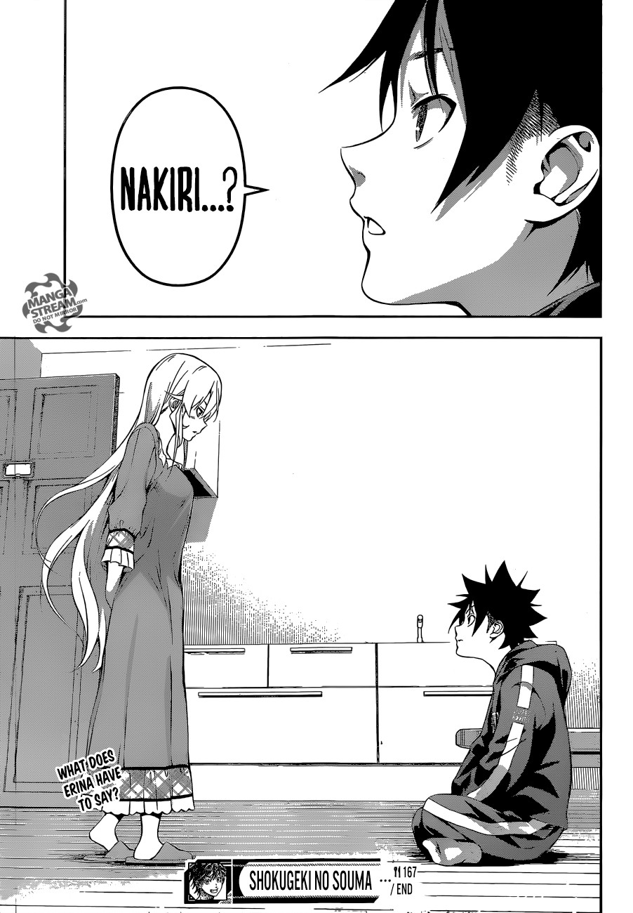 Shokugeki no Soma Chapter 167 page 19 - Chapter 167 : A Reminded Face and A Different One