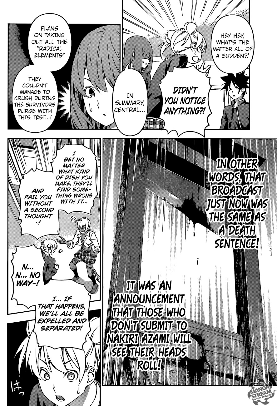 Shokugeki no Soma Chapter 167 page 7 - Chapter 167 : A Reminded Face and A Different One