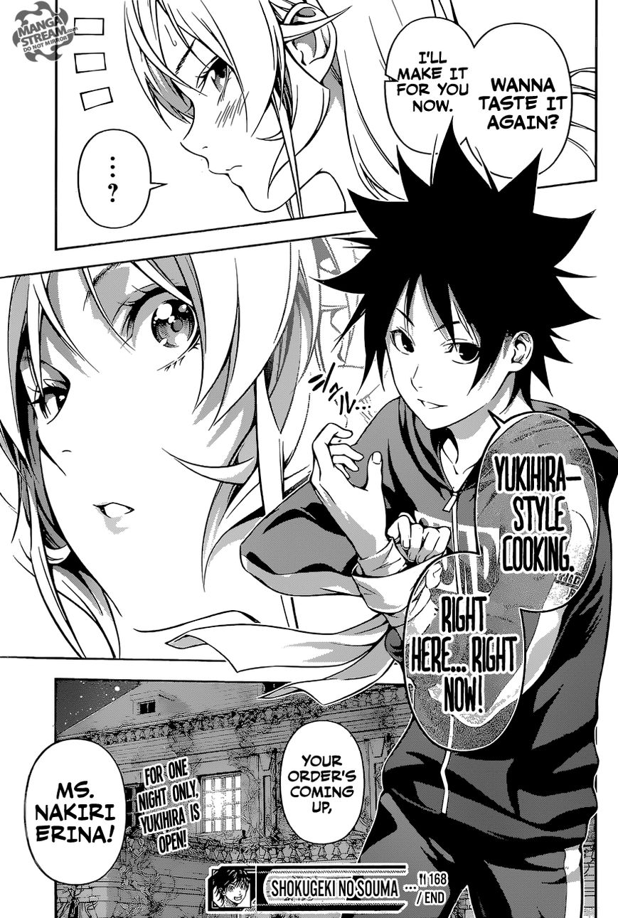 Shokugeki no Soma Chapter 168 page 20 - Chapter 168 : The Day They Met (MS)