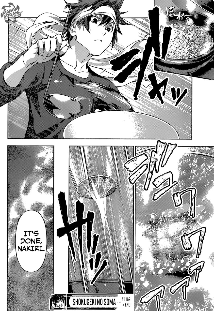 Shokugeki no Soma Chapter 169 page 18 - Chapter 169 : Revenge