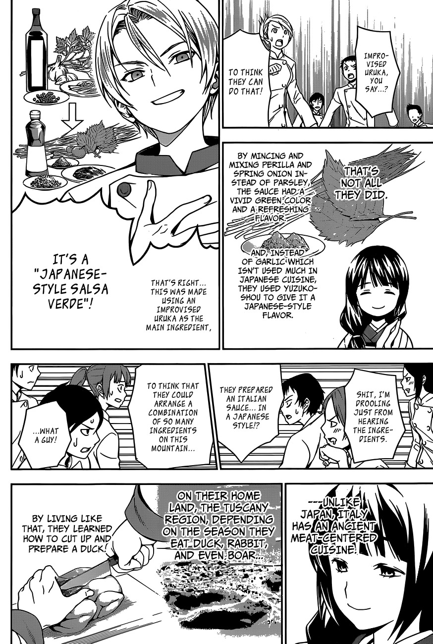 Shokugeki no Soma Chapter 17 page 13 - Chapter 17 : The Coating that Colors the Mountain