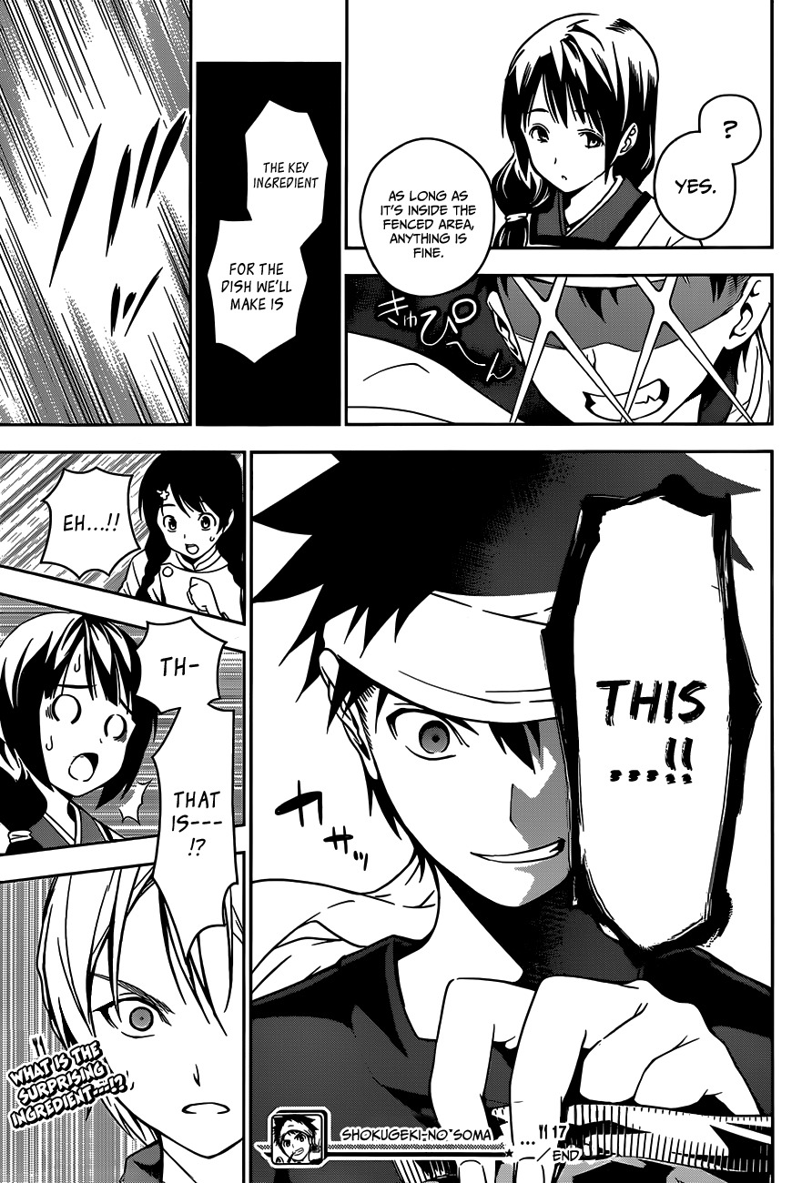 Shokugeki no Soma Chapter 17 page 20 - Chapter 17 : The Coating that Colors the Mountain