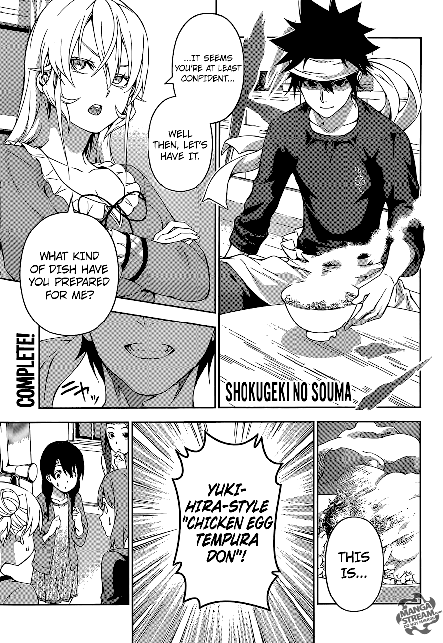 Shokugeki no Soma Chapter 170 page 1 - Chapter 170: Frozen Feelings